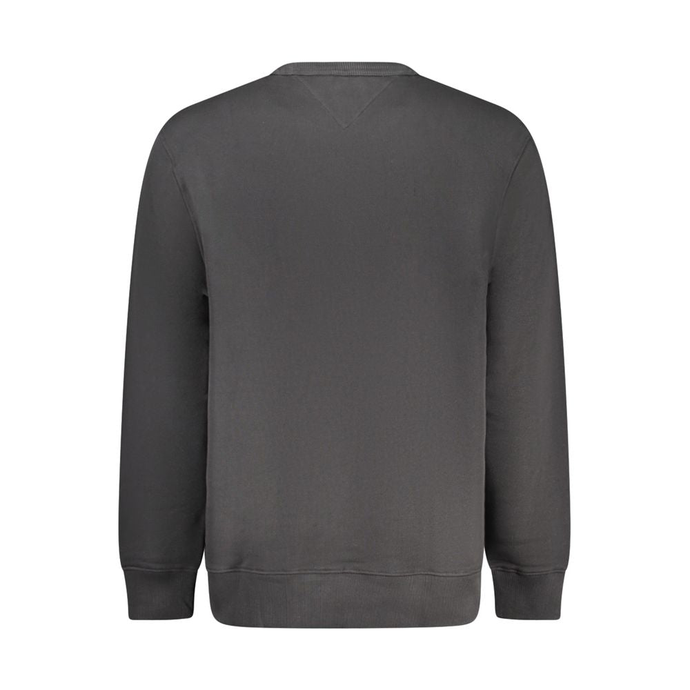 Tommy Hilfiger Schwarzer Baumwoll-Herren-Sweatshirt