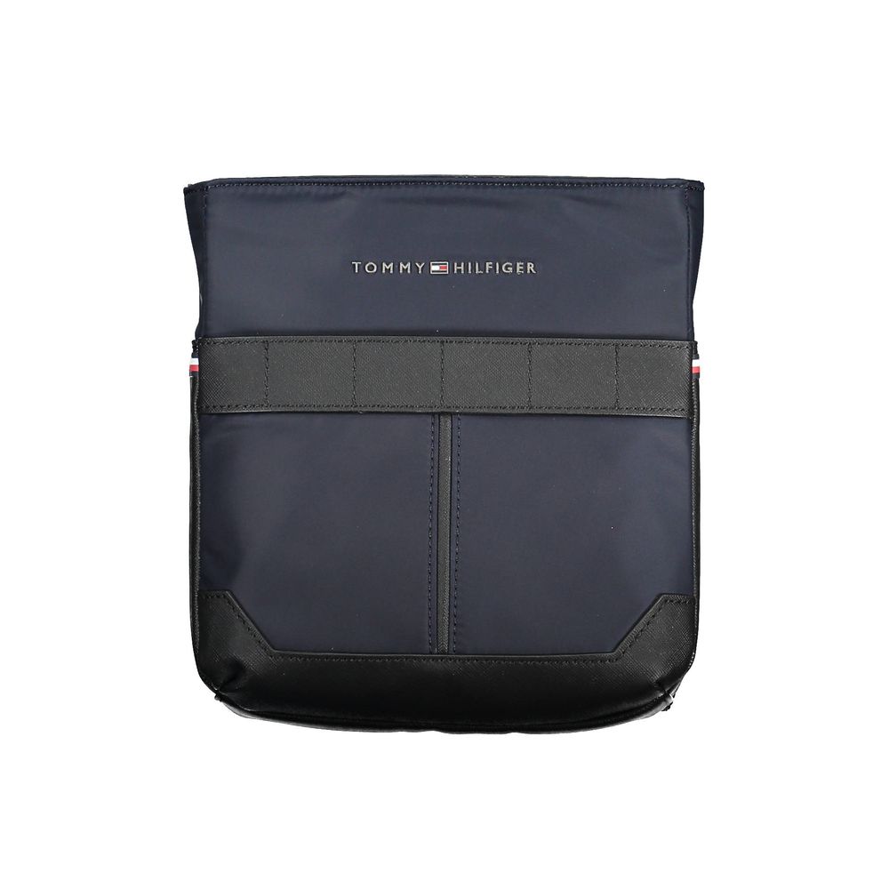 Tommy Hilfiger Blaue Schultertasche aus Polyester