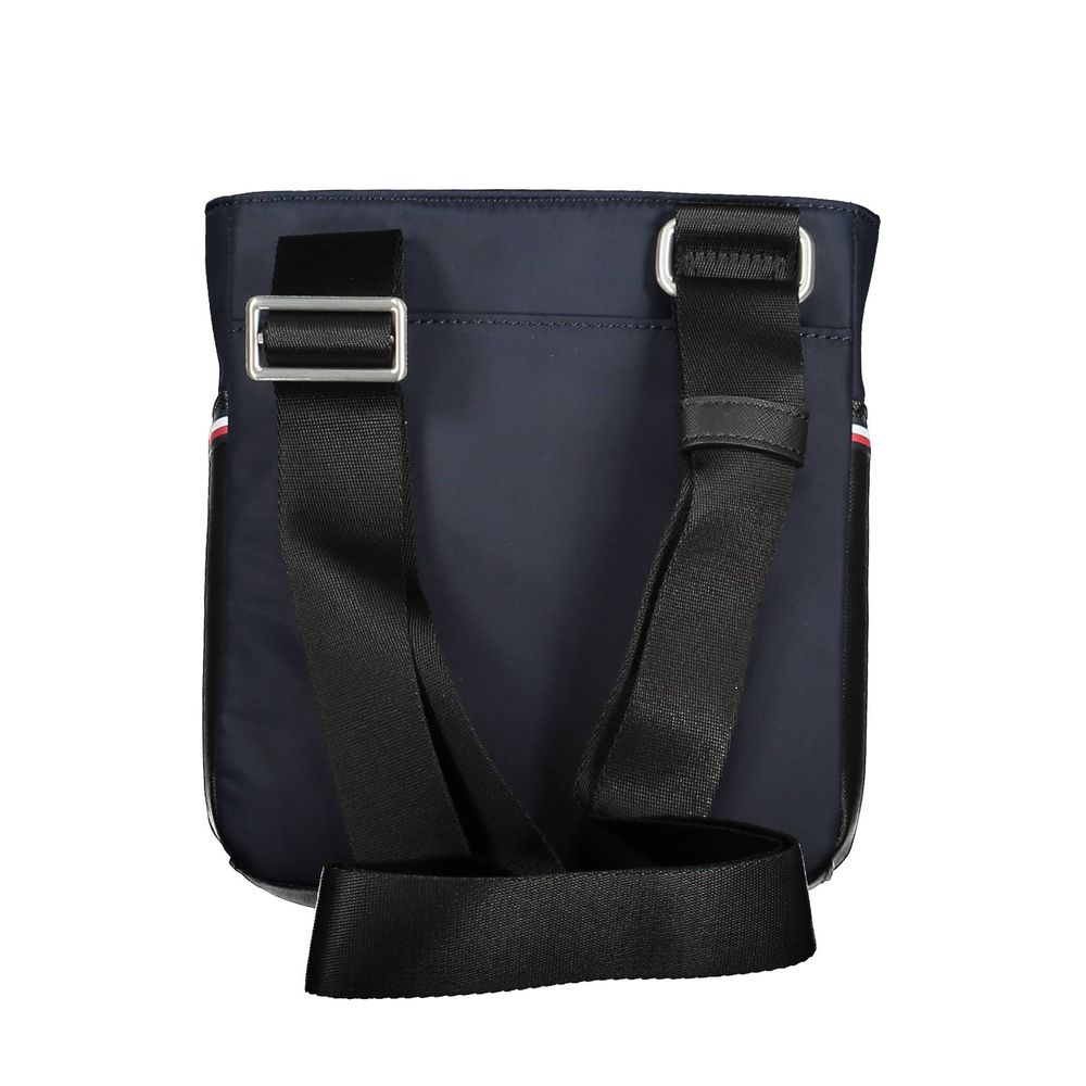 Tommy Hilfiger Blaue Schultertasche aus Polyester