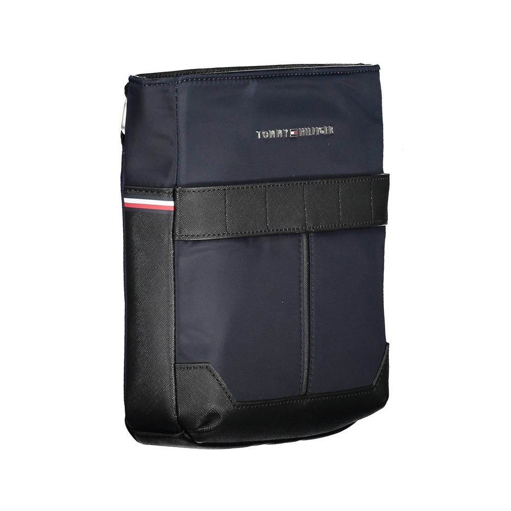Tommy Hilfiger Blaue Schultertasche aus Polyester