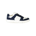 Blauer Herren-Sneaker aus Polyurethan