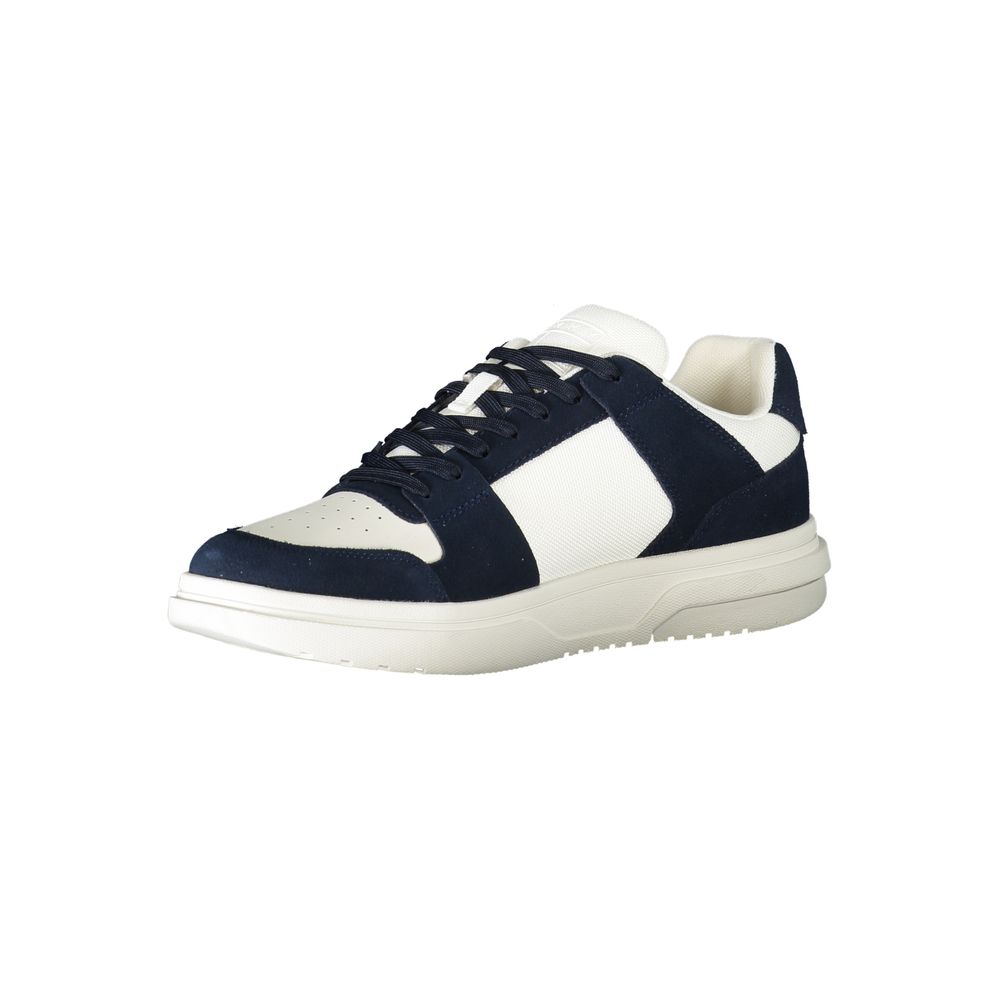 Blauer Herren-Sneaker aus Polyurethan