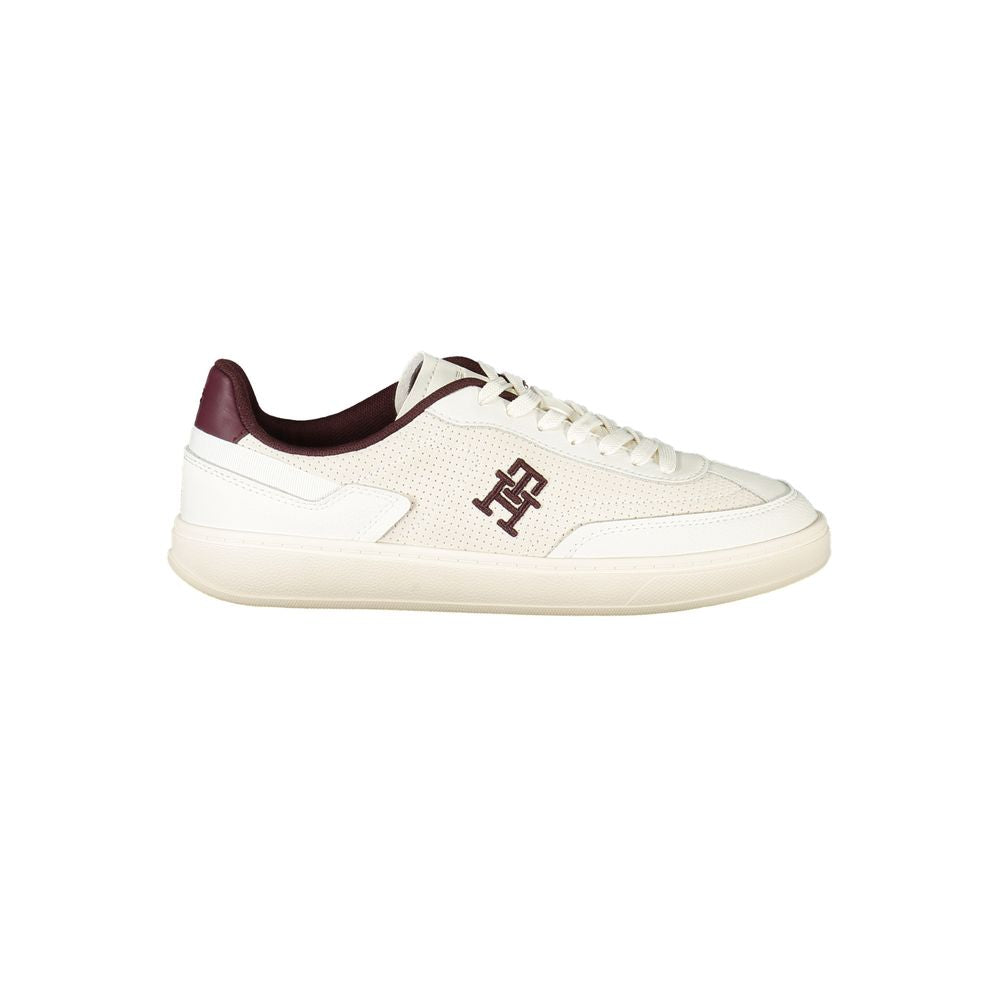 Tommy Hilfiger Damen Sneaker aus Beige Polyurethan