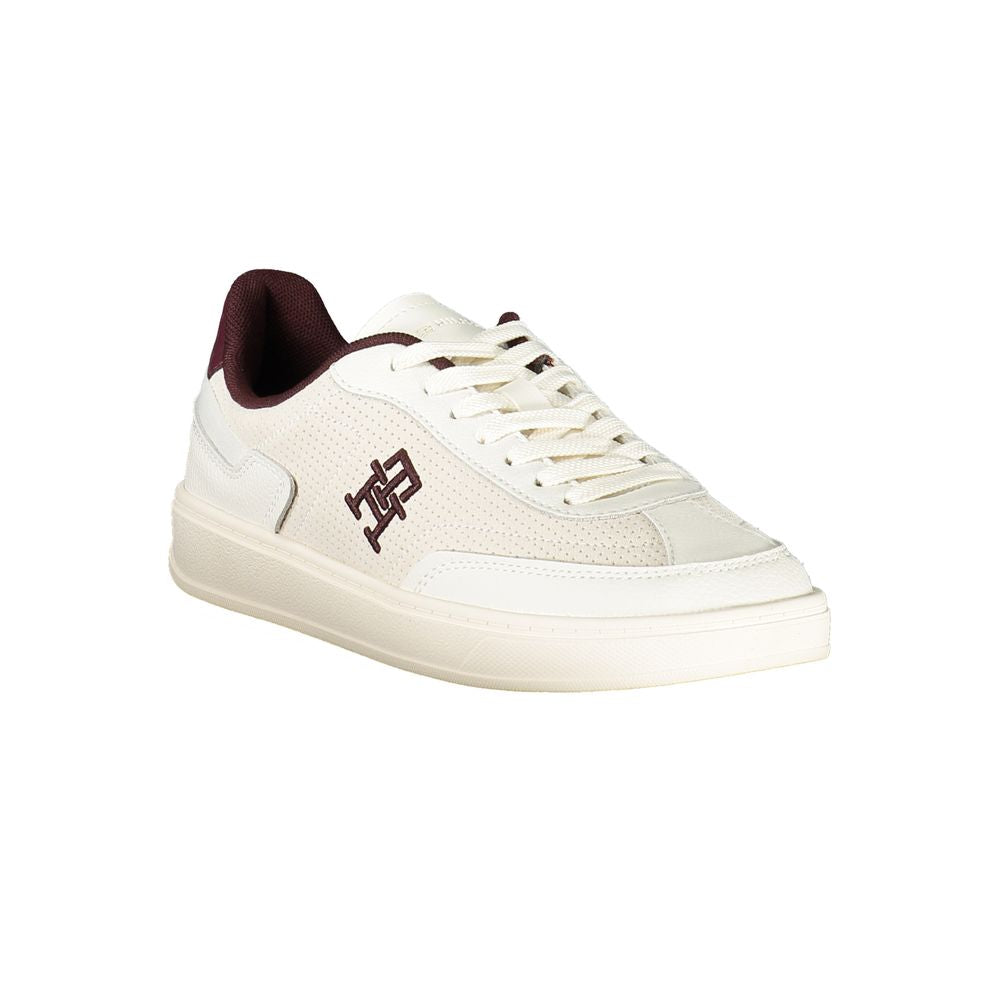 Tommy Hilfiger Damen Sneaker aus Beige Polyurethan