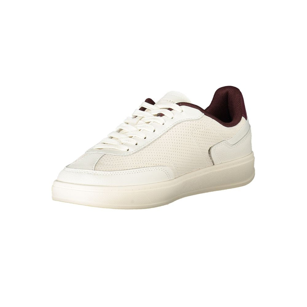 Tommy Hilfiger Damen Sneaker aus Beige Polyurethan