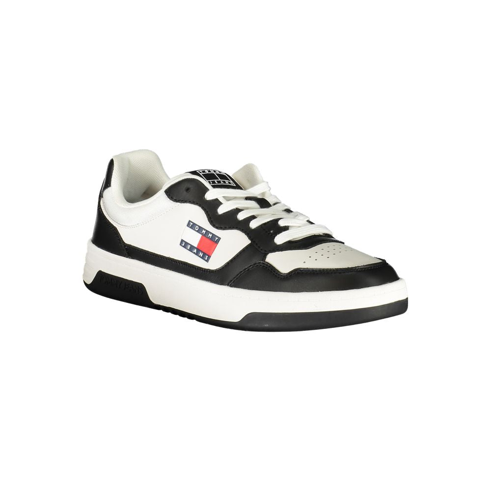 Tommy Hilfiger Schwarzer Sneaker aus Polyurethan für Herren
