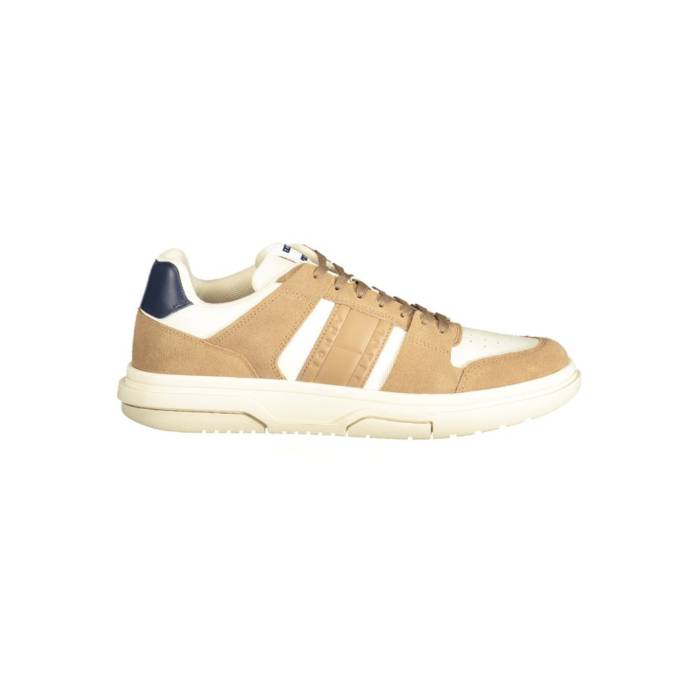Tommy Hilfiger Beiger Polyester-Sneaker