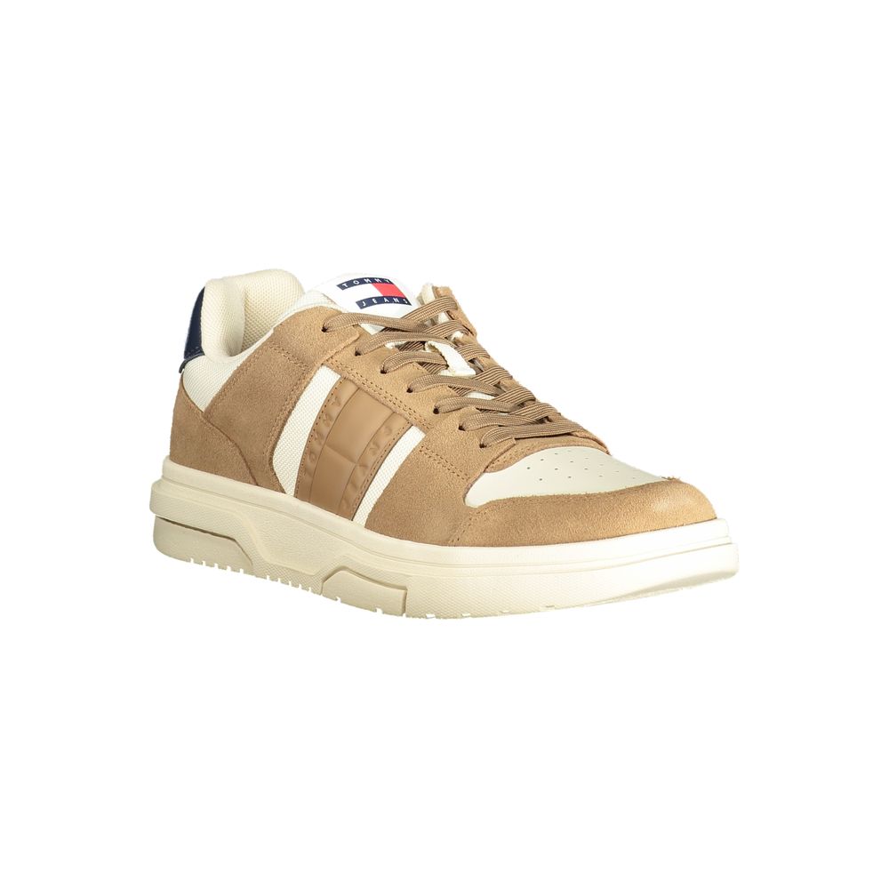 Tommy Hilfiger Beiger Polyester-Sneaker