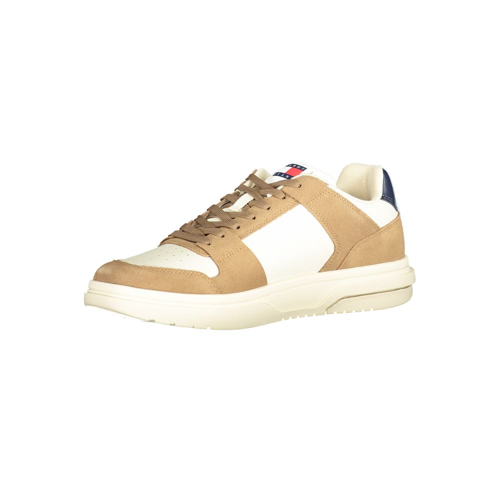 Tommy Hilfiger Beiger Polyester-Sneaker