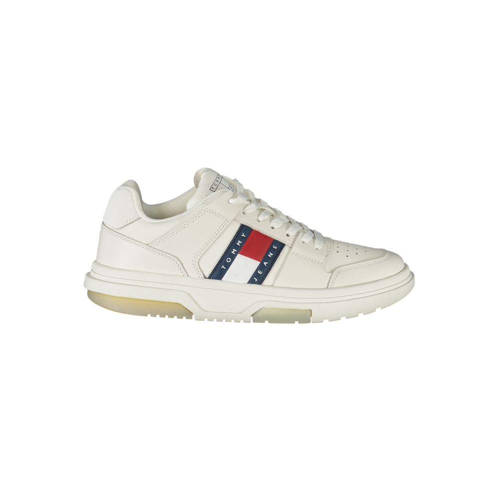 Tommy Hilfiger Sneaker aus weißem Stoff