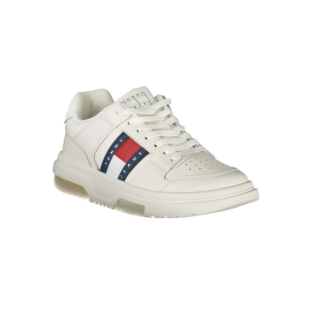 Tommy Hilfiger Sneaker aus weißem Stoff