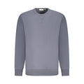 Blauer Baumwollpullover für Herren