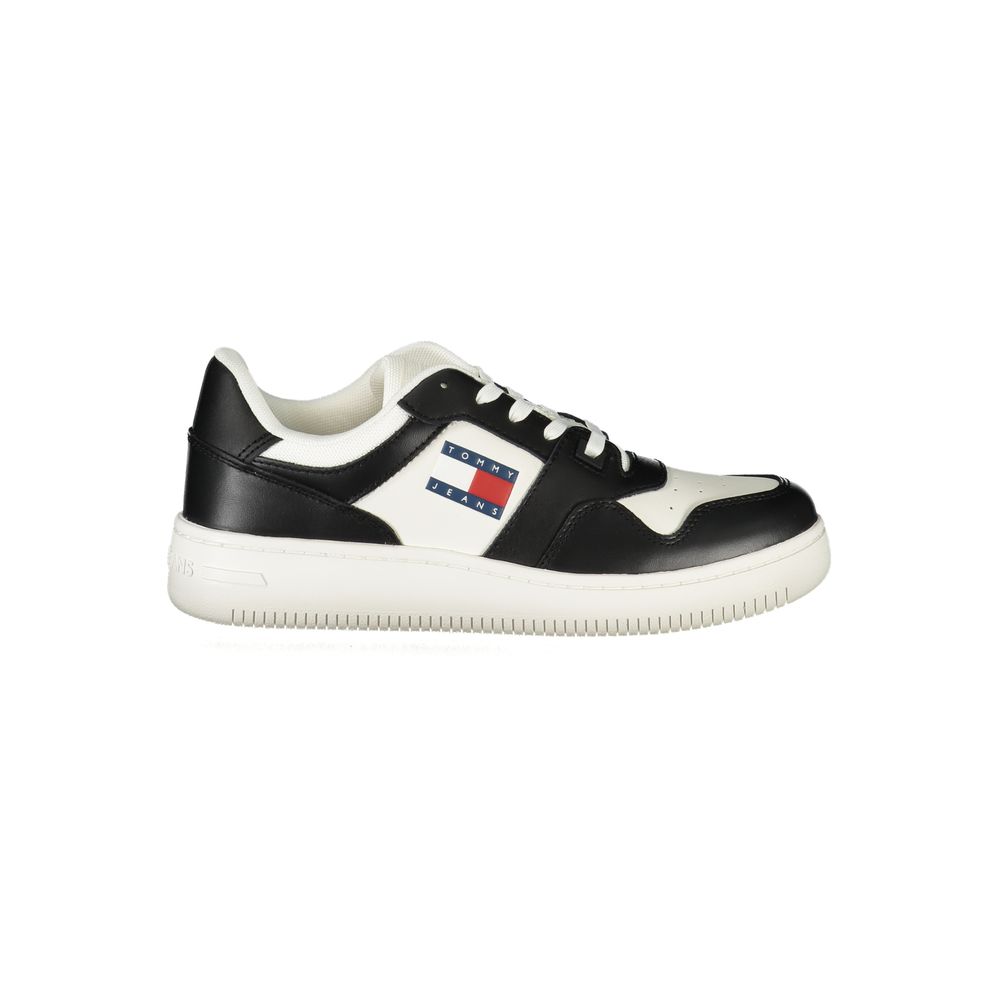Tommy Hilfiger Weiße Sneaker aus Polyester im Athletic-Stil