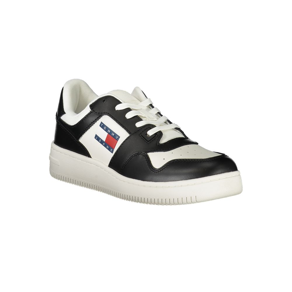 Tommy Hilfiger Weiße Sneaker aus Polyester im Athletic-Stil
