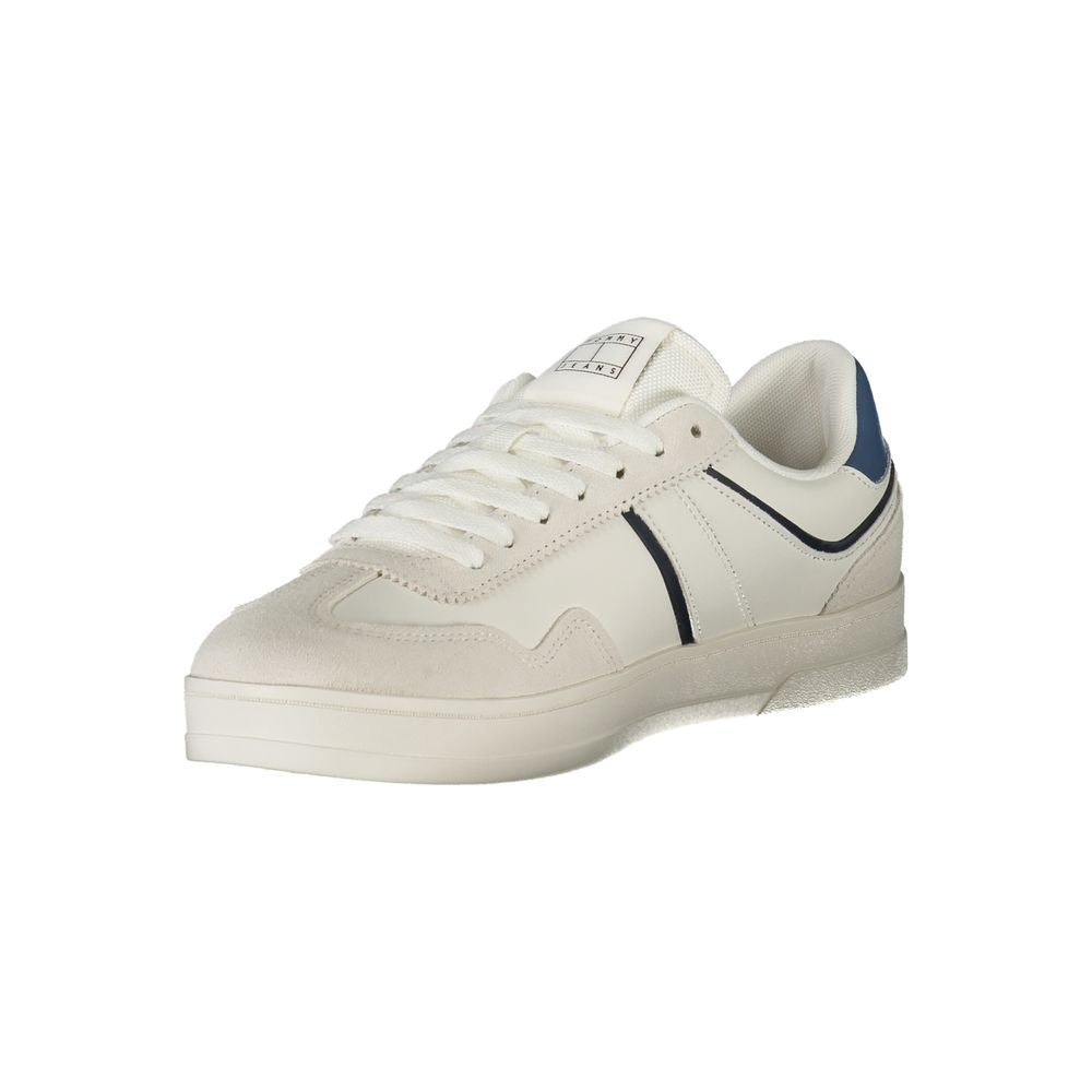Herren-Sneaker aus weißem Polyurethan