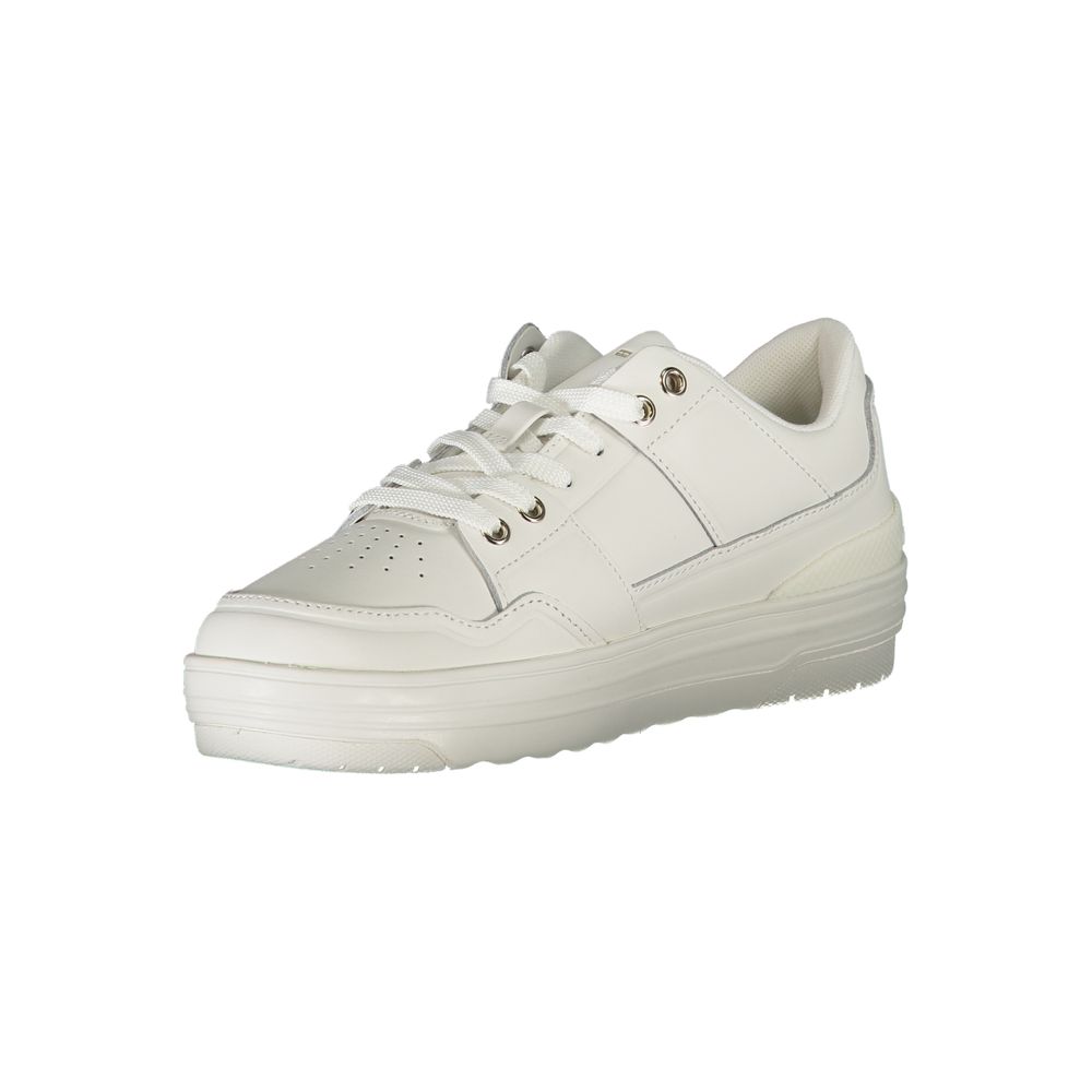 Weiße Leder-Sneaker für Damen