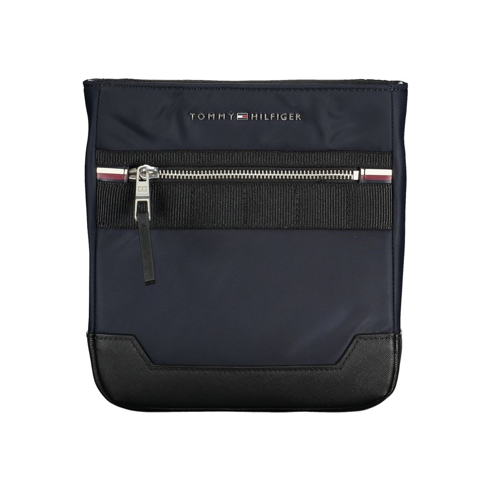 Tommy Hilfiger Blaue Polyester-Umhängetasche