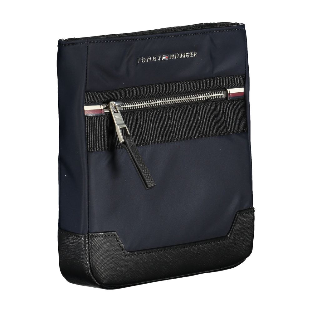 Tommy Hilfiger Blaue Polyester-Umhängetasche