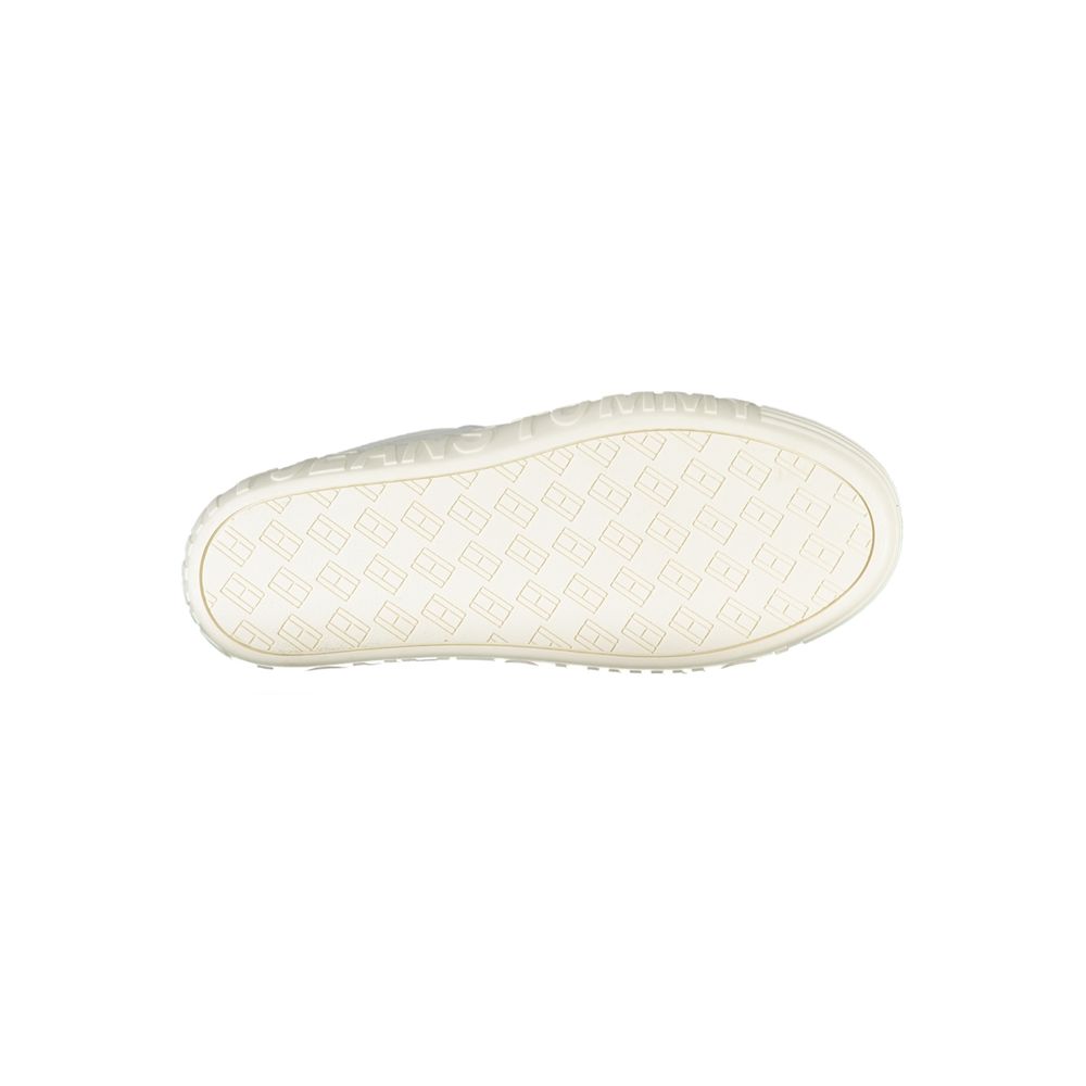 Weiße Leder-Sneaker für Damen