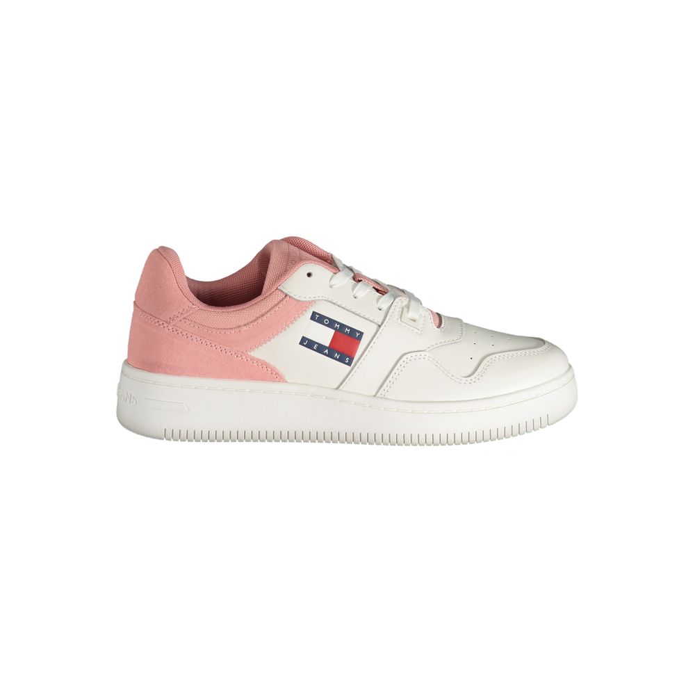 Tommy Hilfiger Rosa Polyester-Sneaker