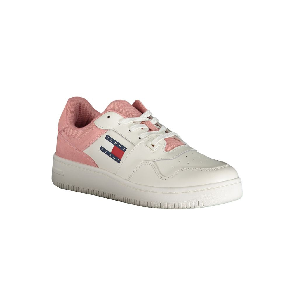 Tommy Hilfiger Rosa Polyester-Sneaker