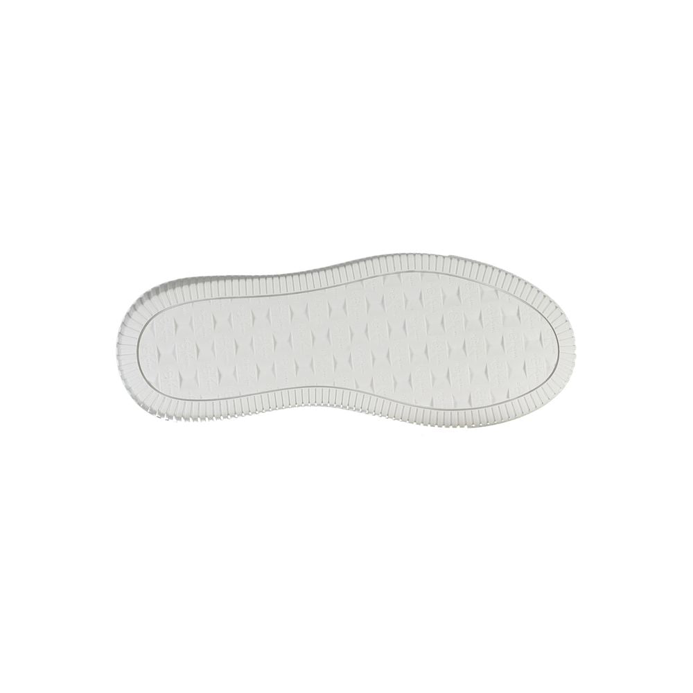 Schwarzes Leder Damen Sneaker