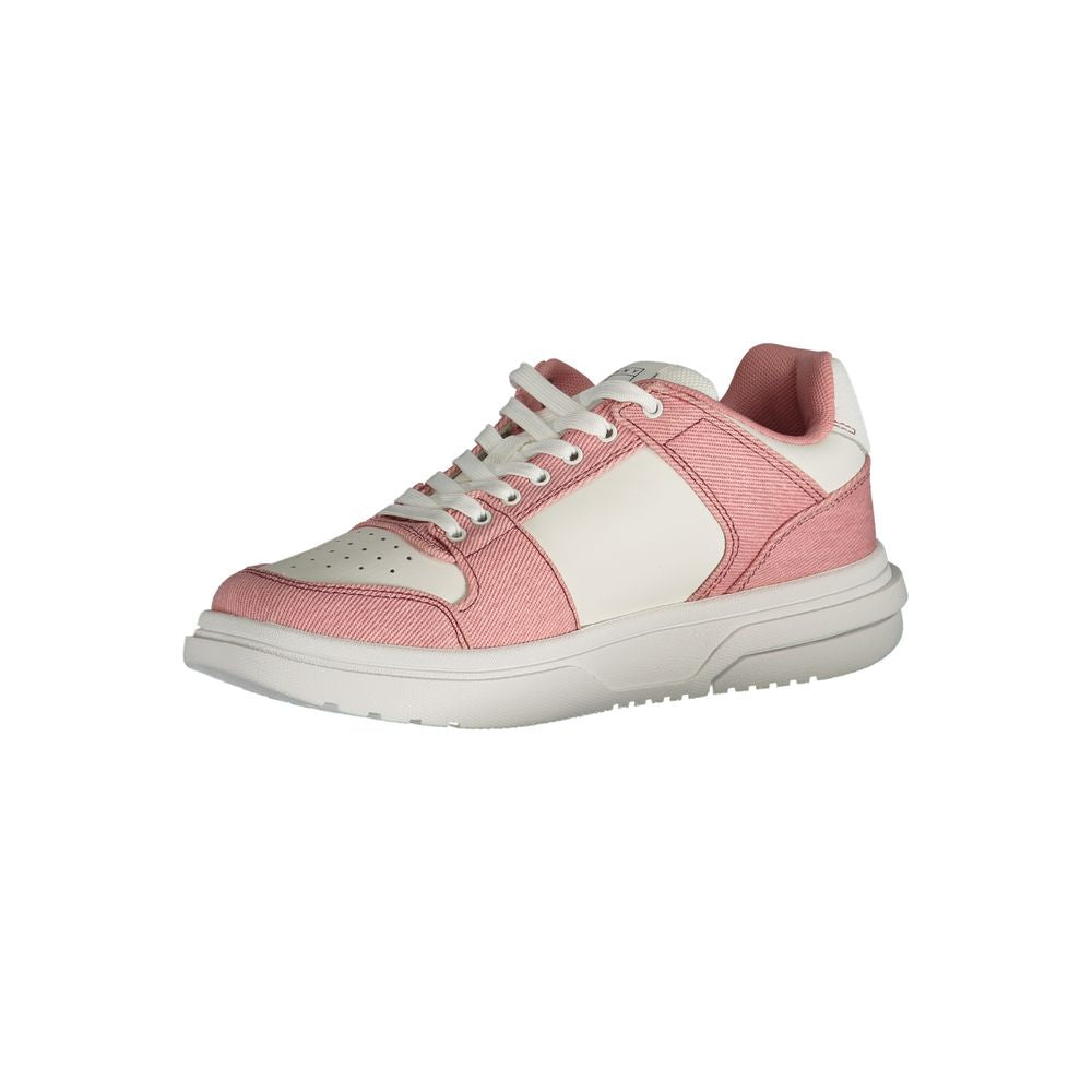 Tommy Hilfiger Rosa Polyester-Sneaker