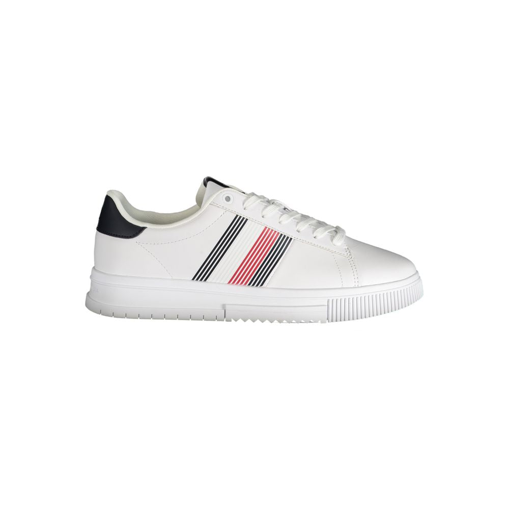 Weißer Herren-Sneaker aus Polyurethan