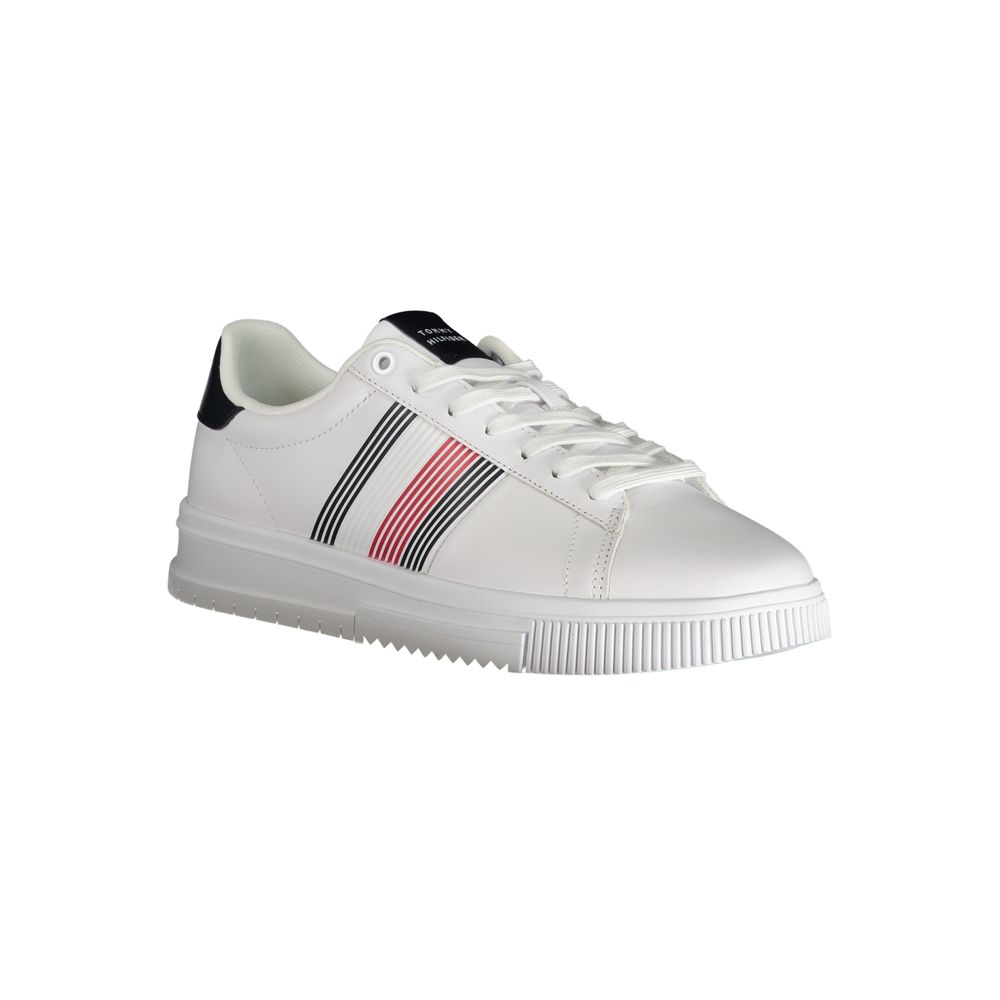 Weißer Herren-Sneaker aus Polyurethan