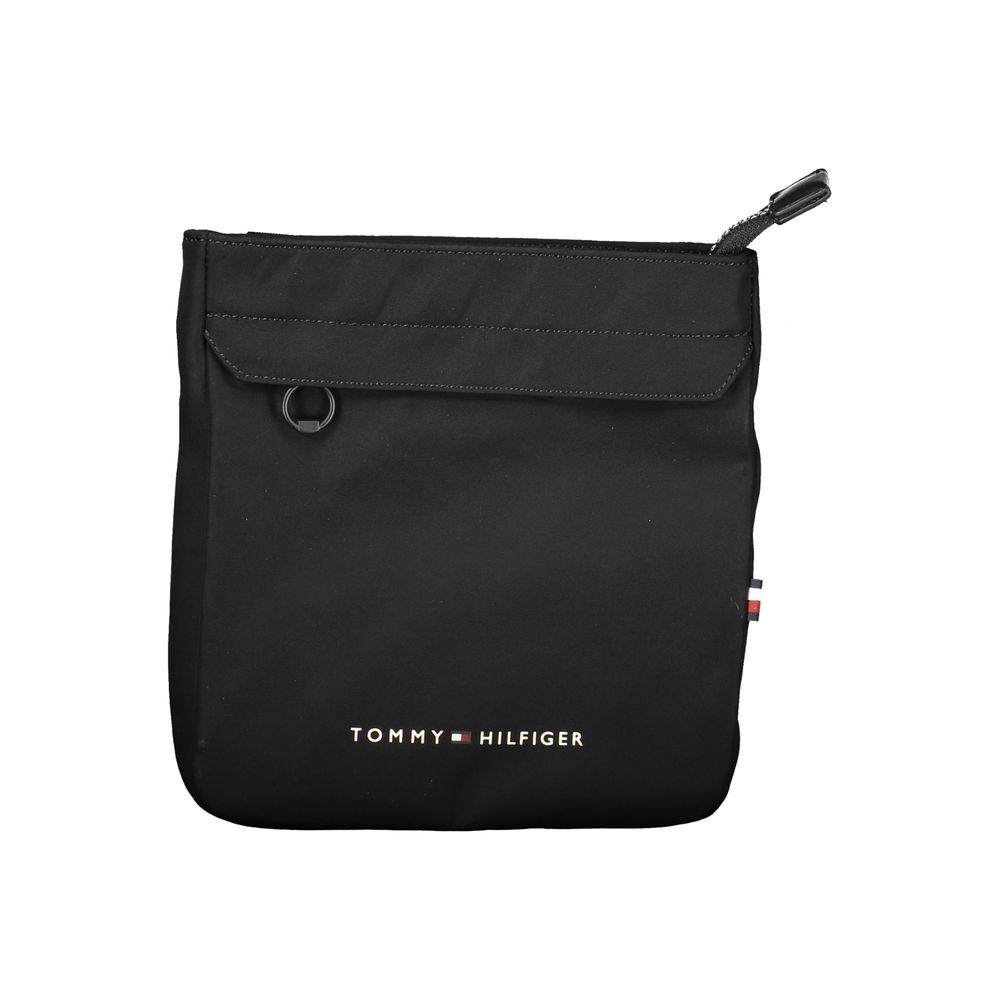 Tommy Hilfiger Schwarze Polyester Handtasche