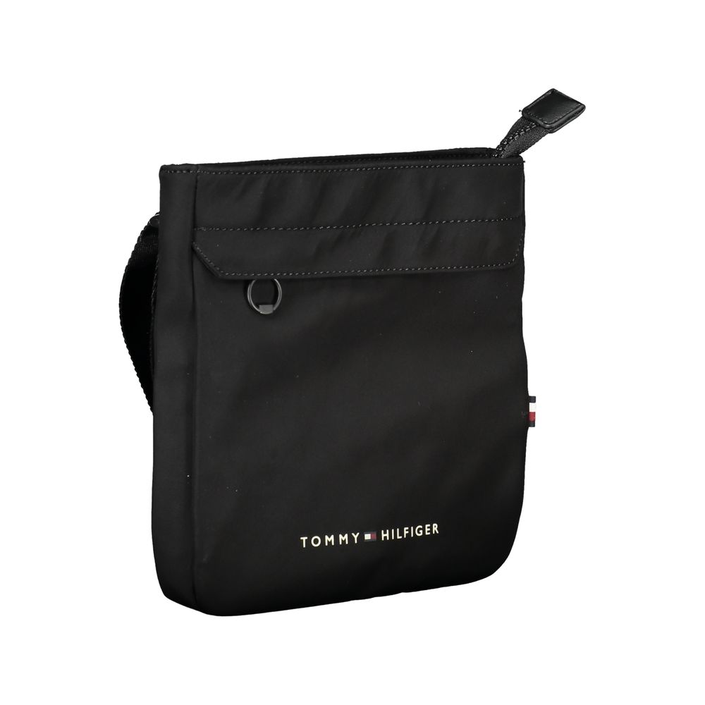 Tommy Hilfiger Schwarze Polyester Handtasche