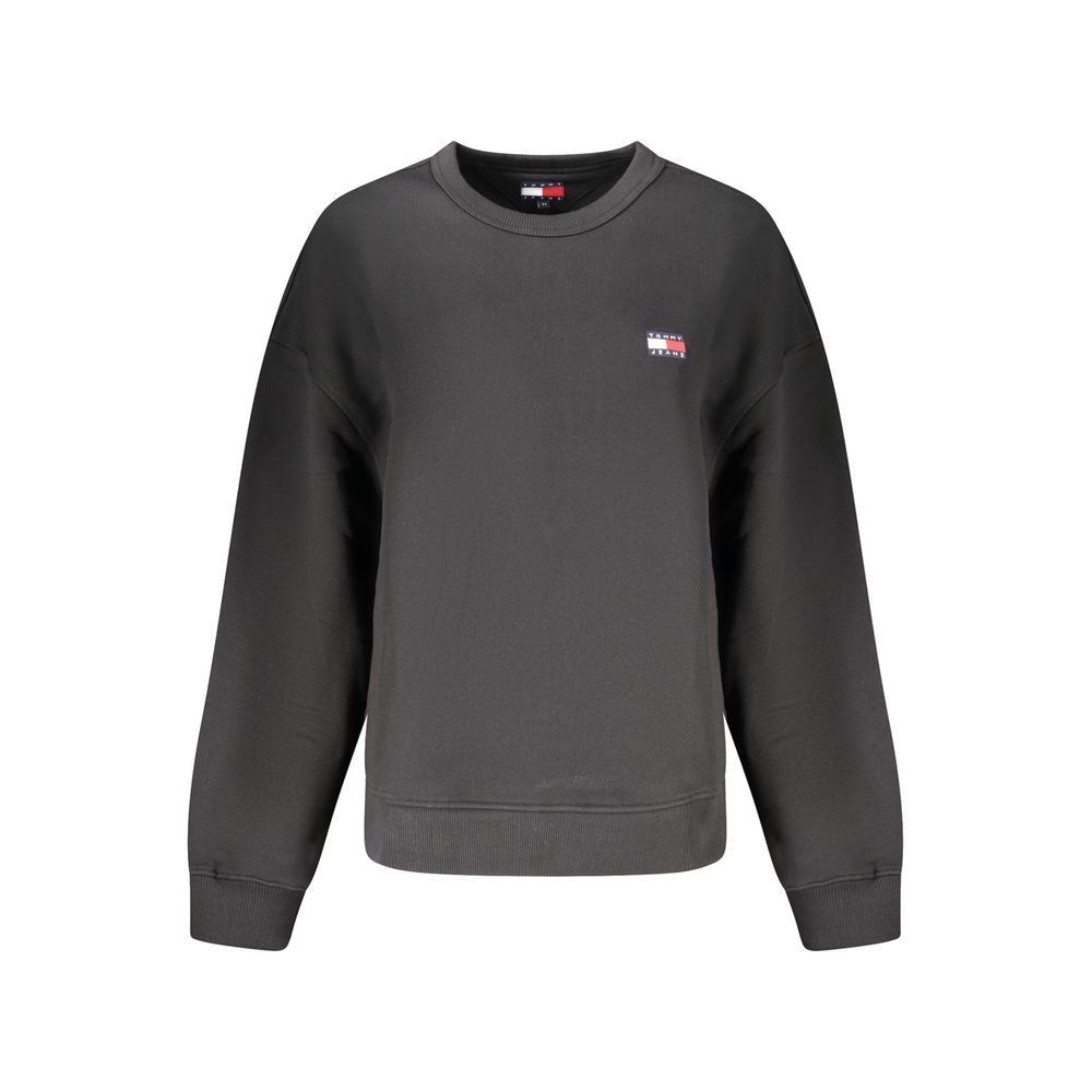 Tommy Hilfiger Damen Sweatshirt in Schwarz