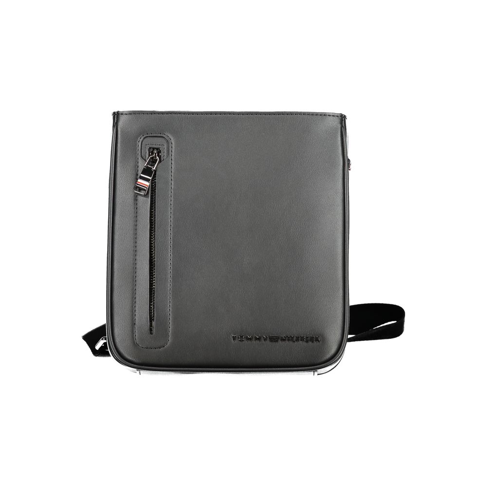 Tommy Hilfiger Schwarze Polyester-Umhängetasche
