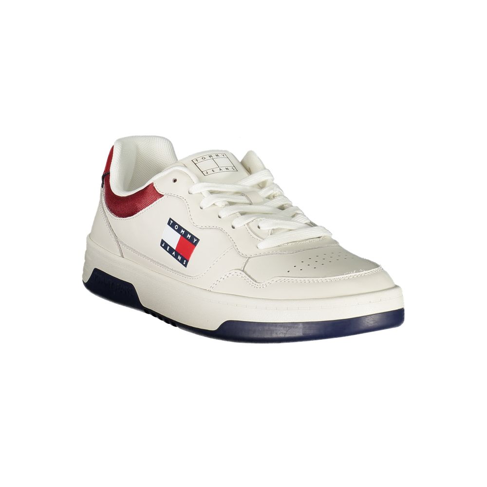 Tommy Hilfiger Bianco Polyurethane Herren-Sneaker