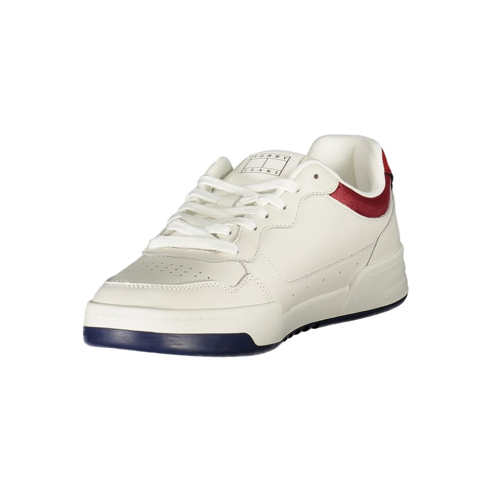 Tommy Hilfiger Bianco Polyurethane Herren-Sneaker