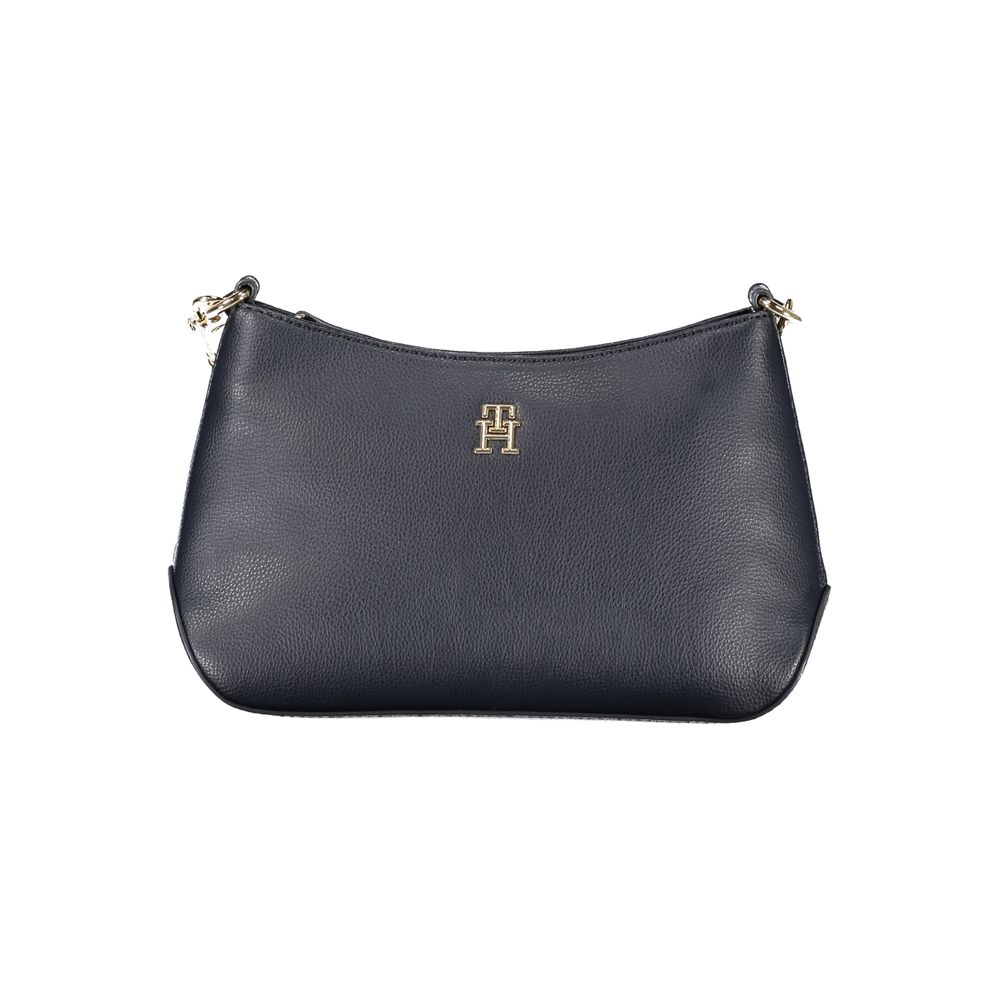 Blaue Polyester Handtasche