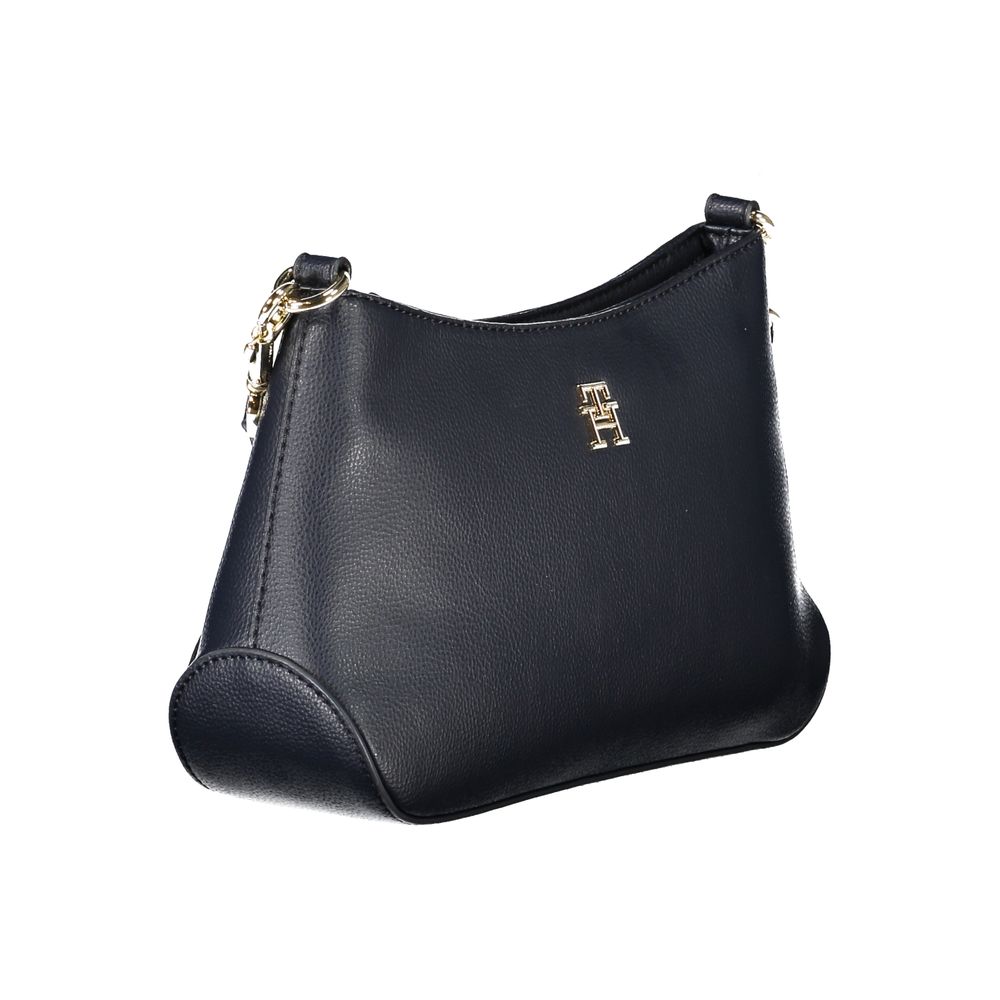 Blaue Polyester Handtasche