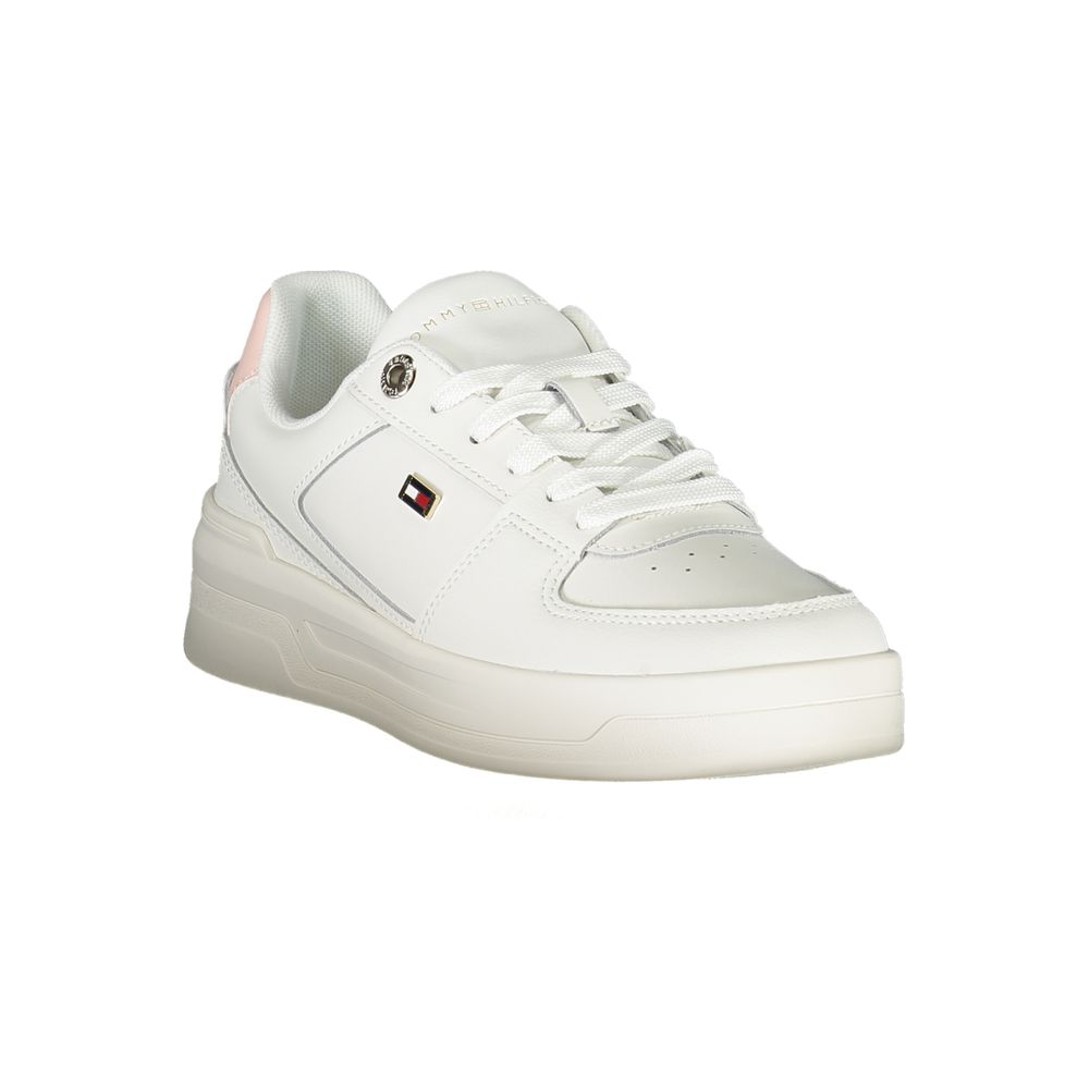 Weiße Leder-Sneaker für Damen