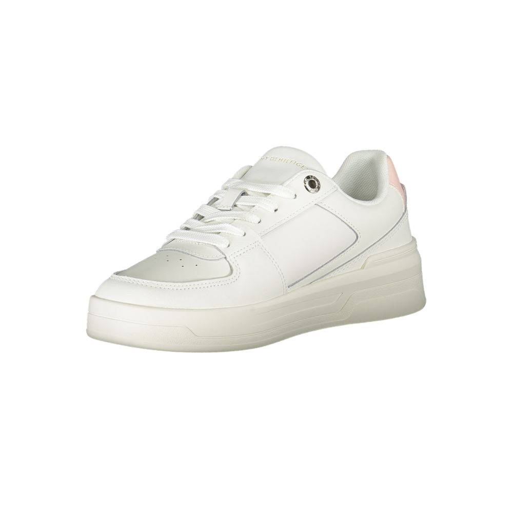 Weiße Leder-Sneaker für Damen