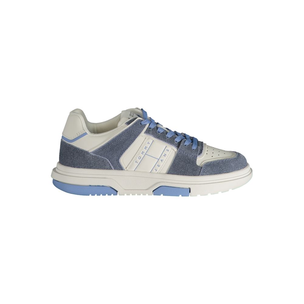Tommy Hilfiger Blaue Leder Damen Sneaker
