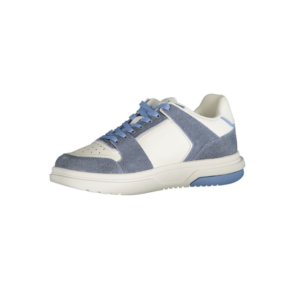 Tommy Hilfiger Blaue Leder Damen Sneaker