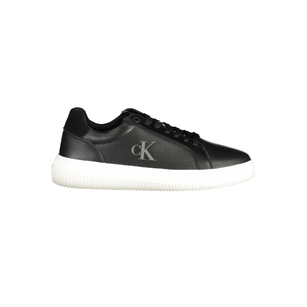 Schwarzer Sneaker aus Polyurethan für Herren