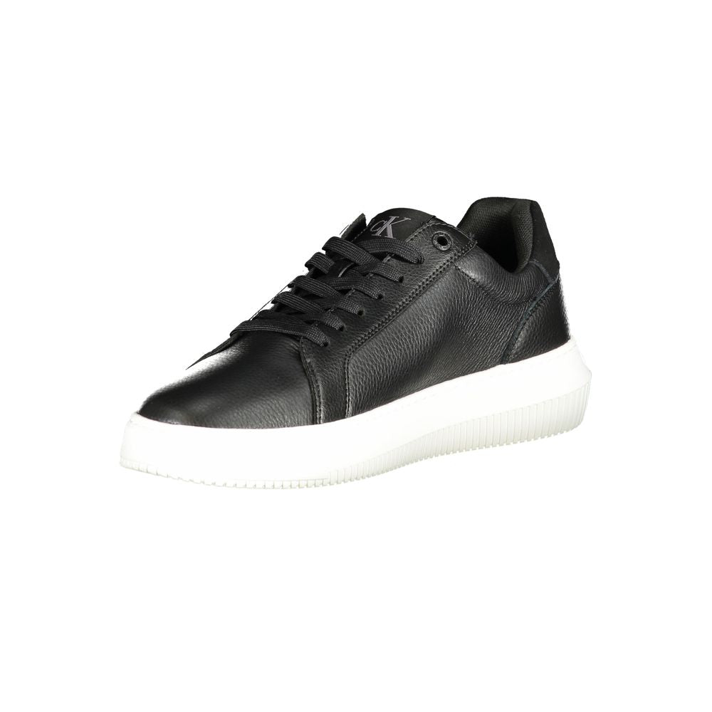Schwarzer Sneaker aus Polyurethan für Herren