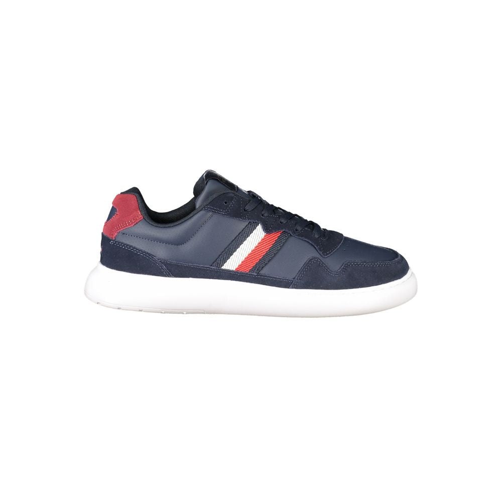 Tommy Hilfiger Blauer Herren-Sneaker aus Polyurethan