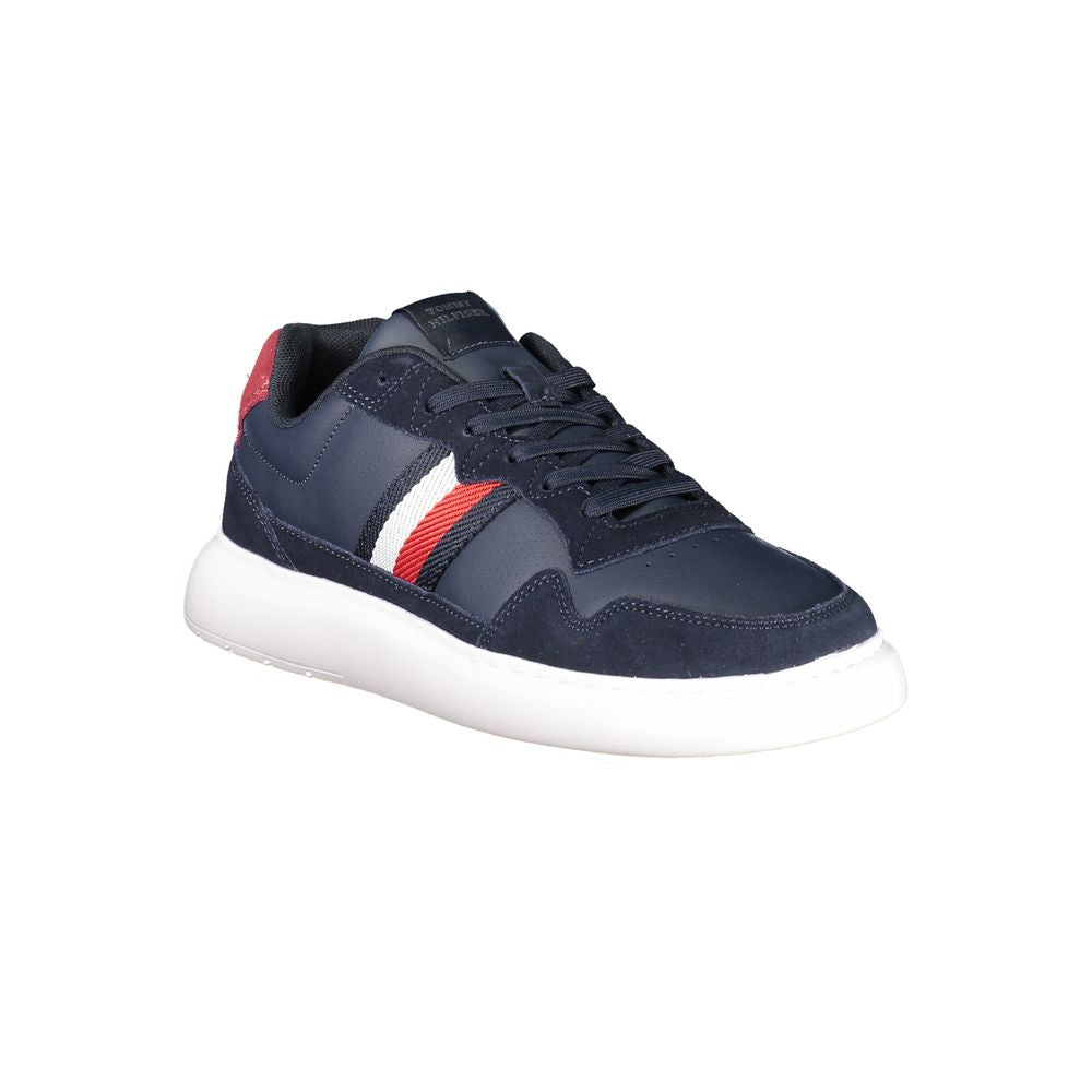Tommy Hilfiger Blauer Herren-Sneaker aus Polyurethan