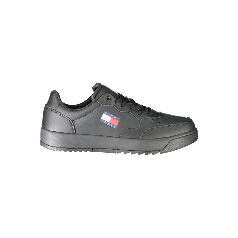 Tommy Hilfiger Nero Poliuretano Herren-Sneaker