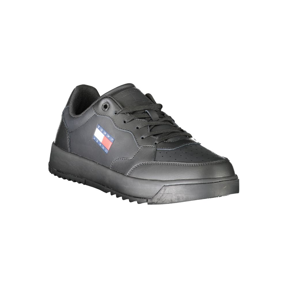 Tommy Hilfiger Nero Poliuretano Herren-Sneaker