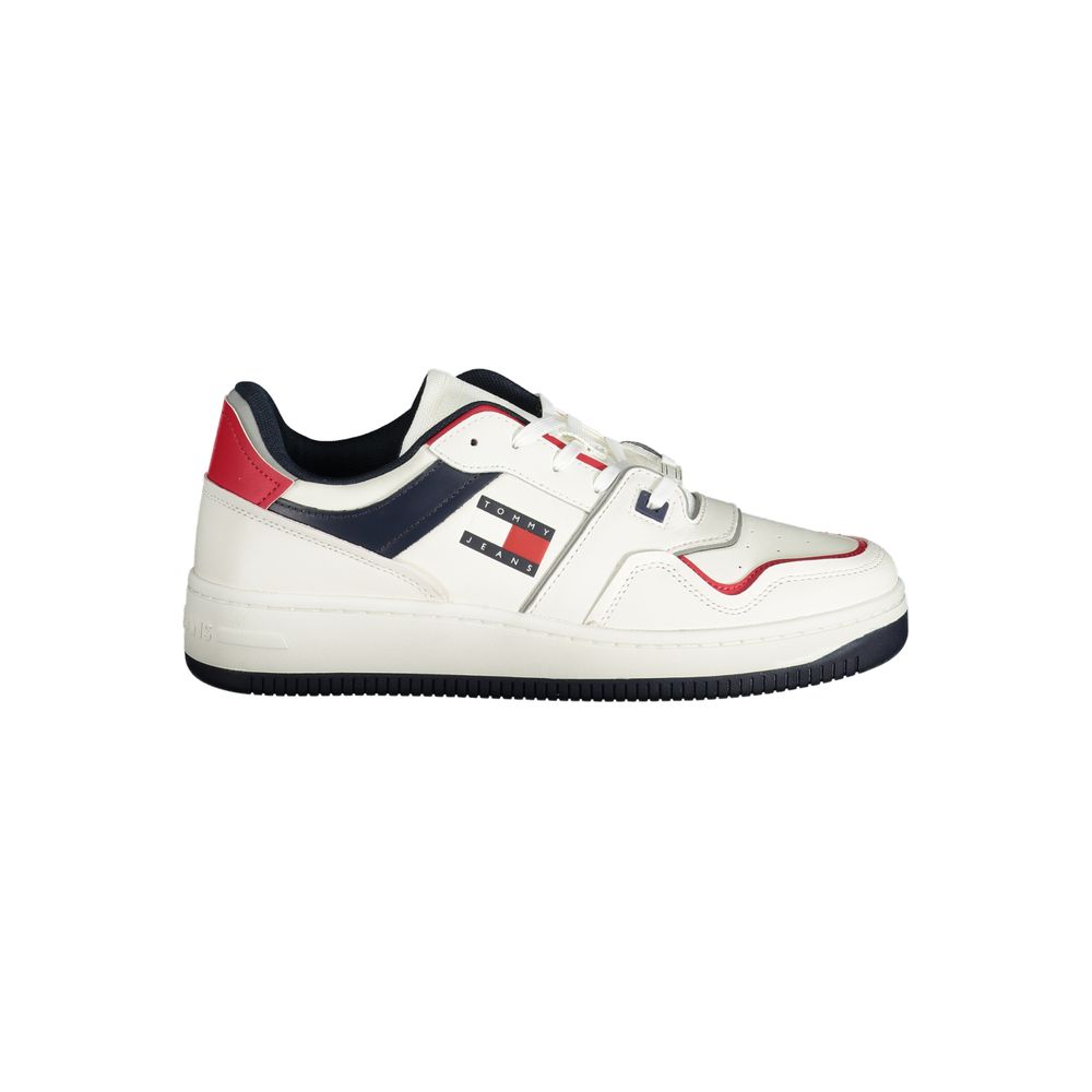 Tommy Hilfiger Bianco Polyurethane Herren Sneaker