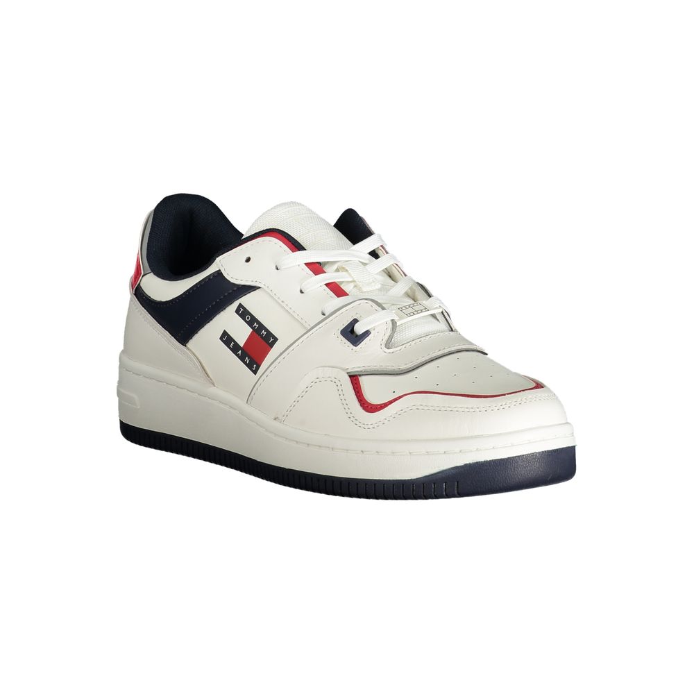 Tommy Hilfiger Bianco Polyurethane Herren Sneaker