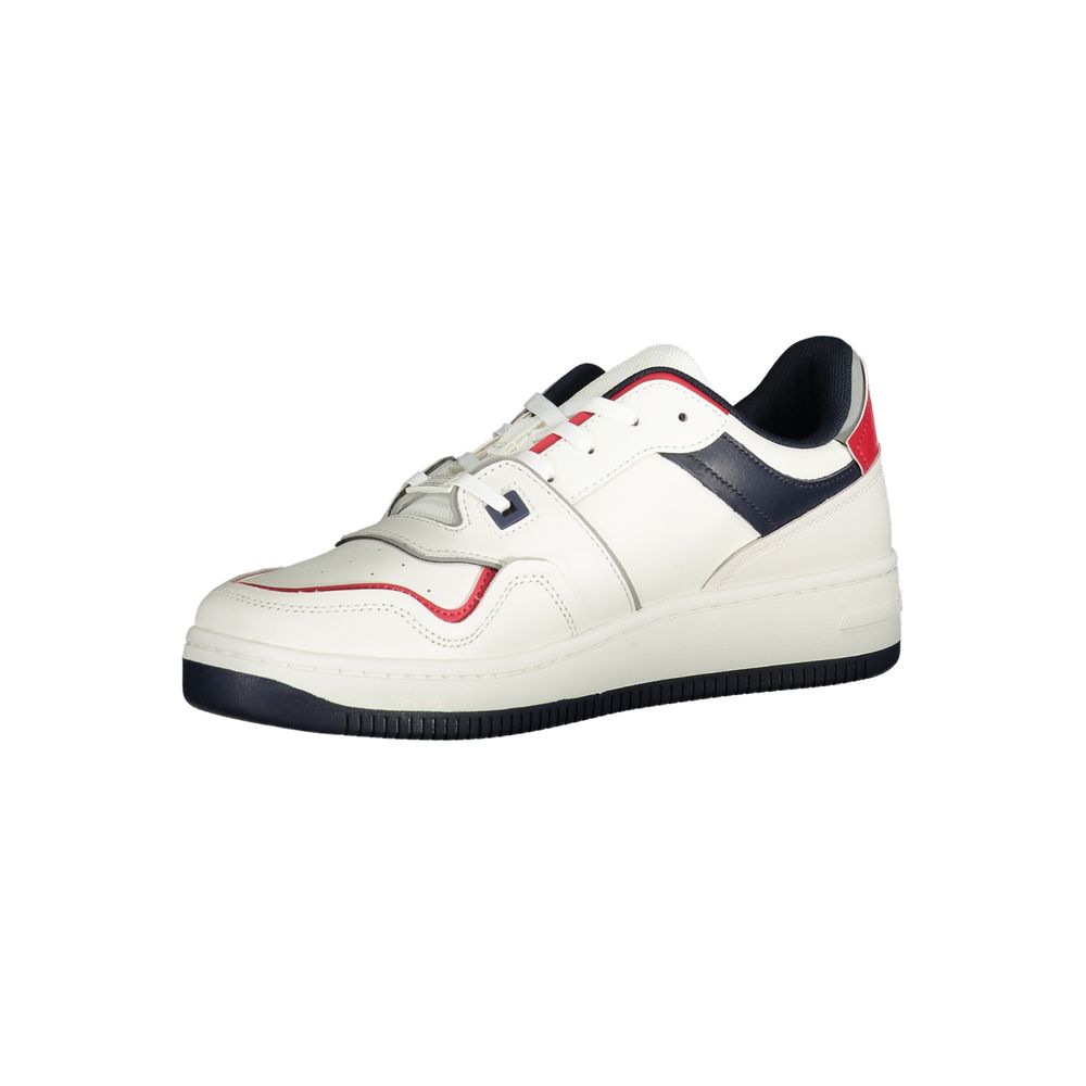 Tommy Hilfiger Bianco Polyurethane Herren Sneaker